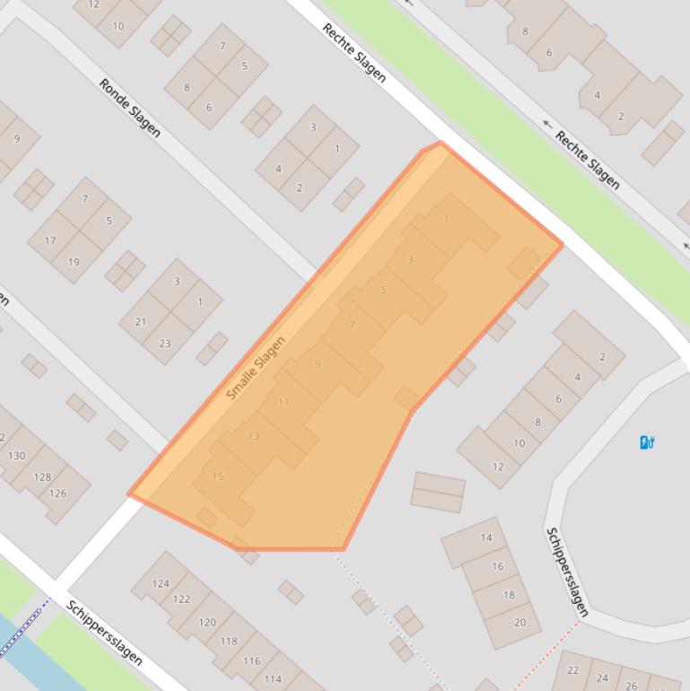 Kaart van postcodegebied 4823LE.