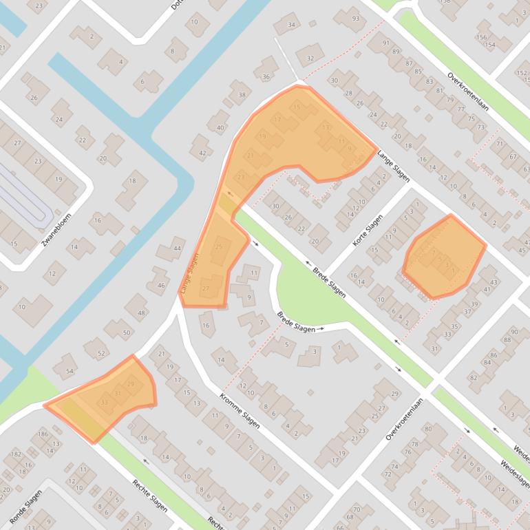 Kaart van postcodegebied 4823LK.