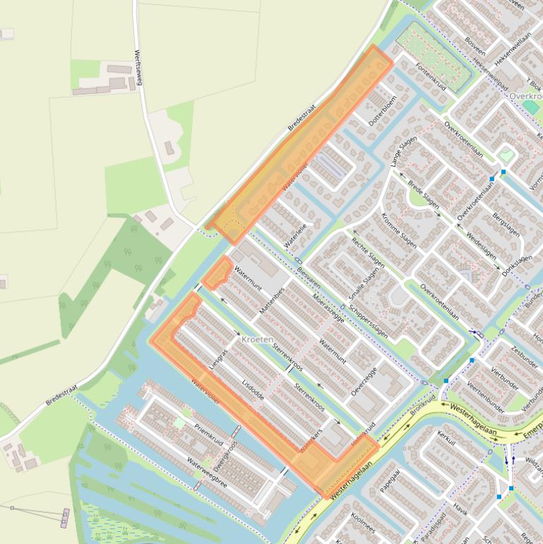 Kaart van postcodegebied 4823MA.