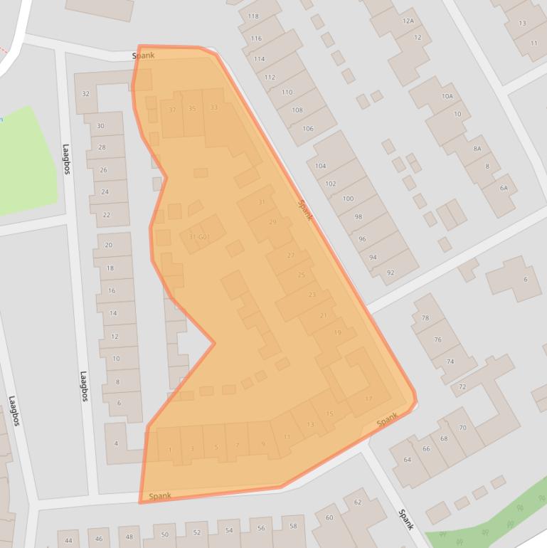 Kaart van postcodegebied 4824BD.