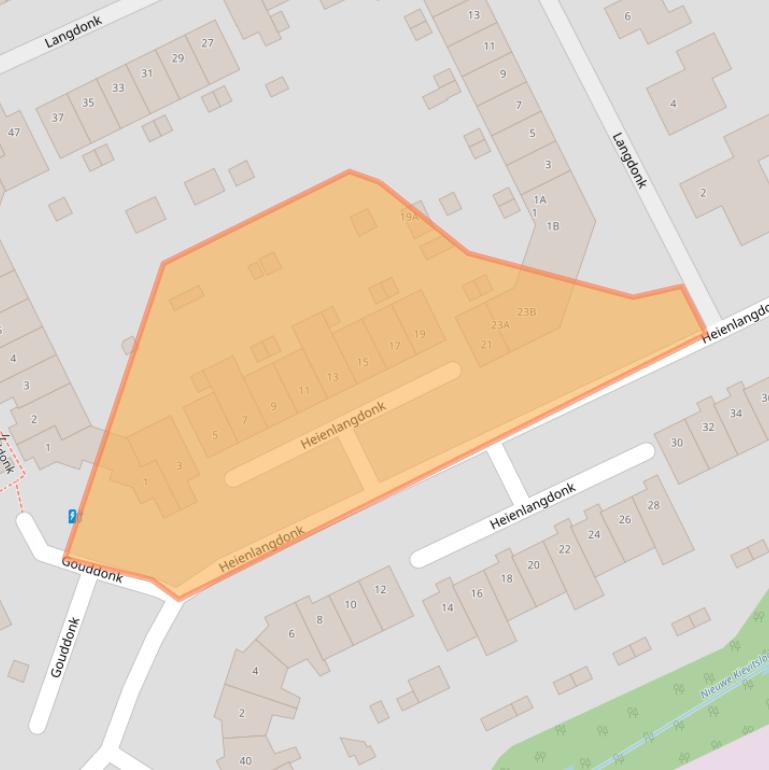 Kaart van postcodegebied 4824EA.