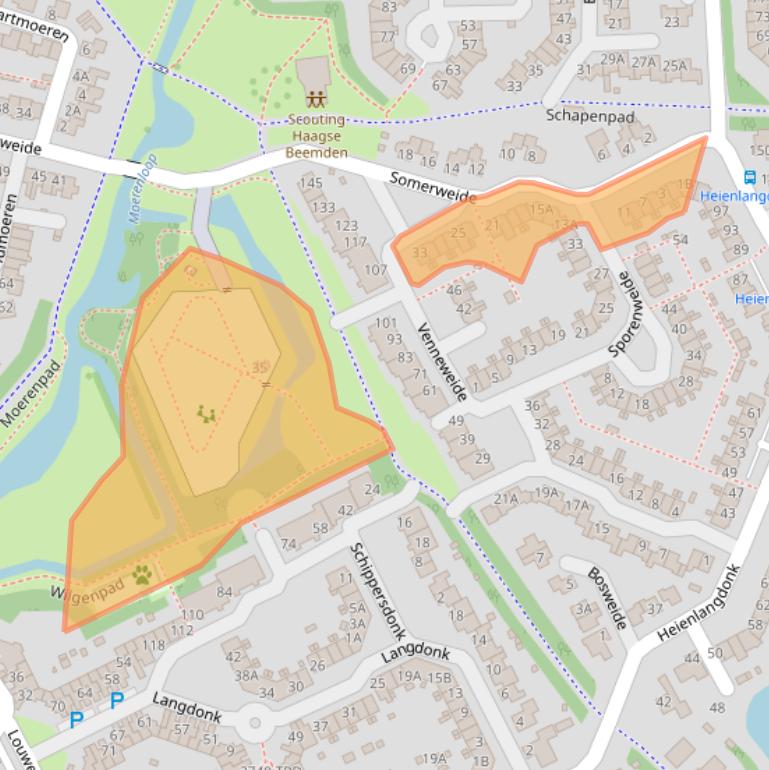 Kaart van postcodegebied 4824EV.