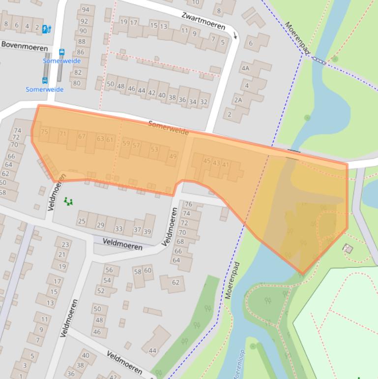 Kaart van postcodegebied 4824EX.