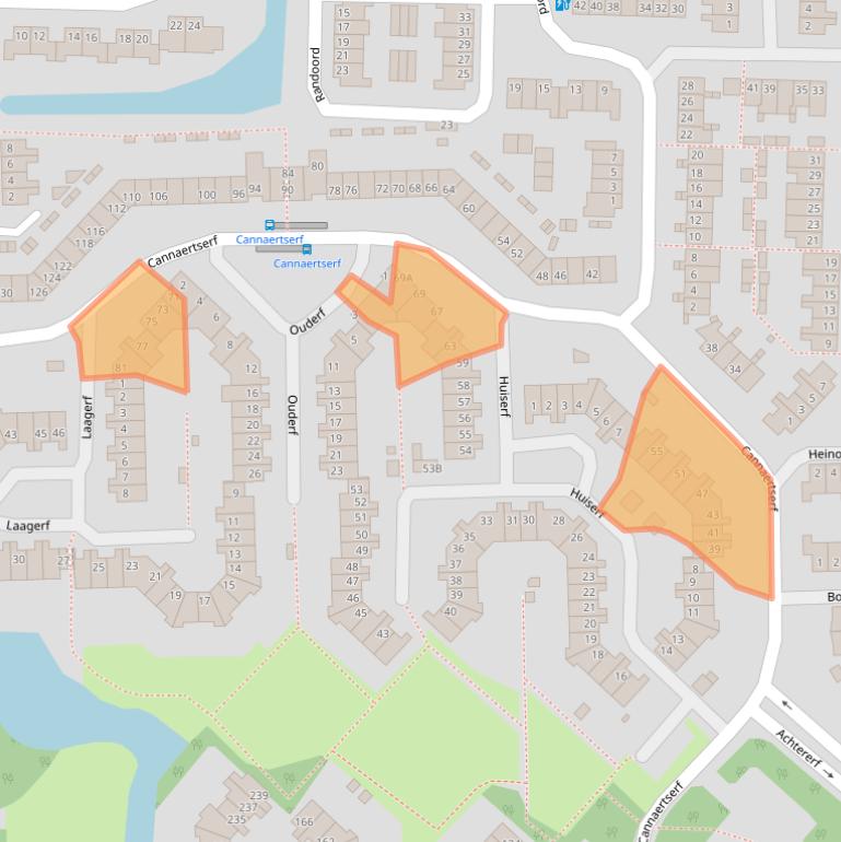 Kaart van postcodegebied 4824GB.