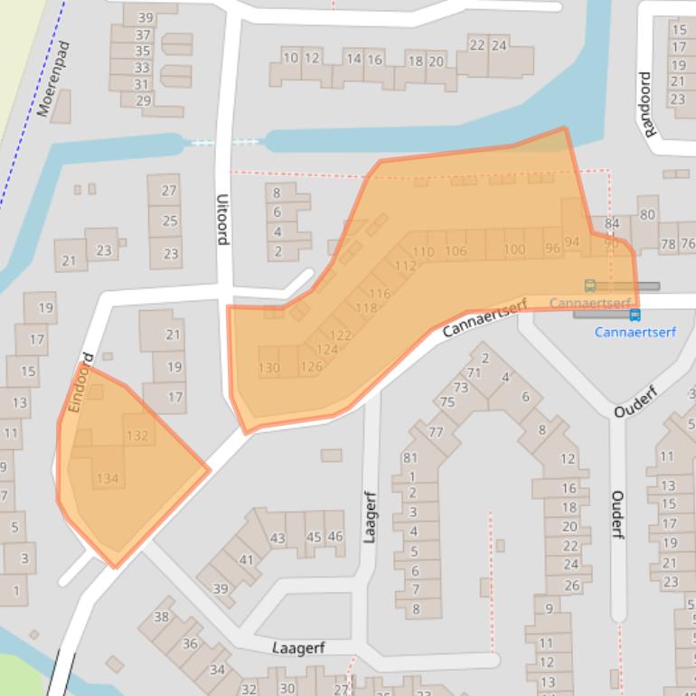 Kaart van postcodegebied 4824GD.