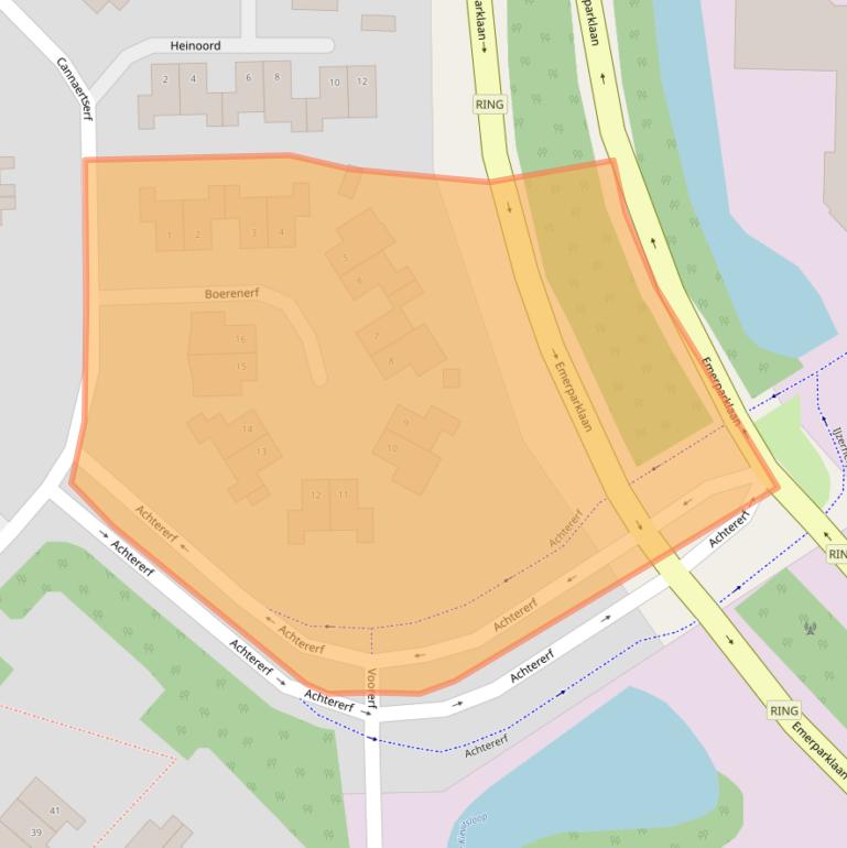 Kaart van postcodegebied 4824GE.