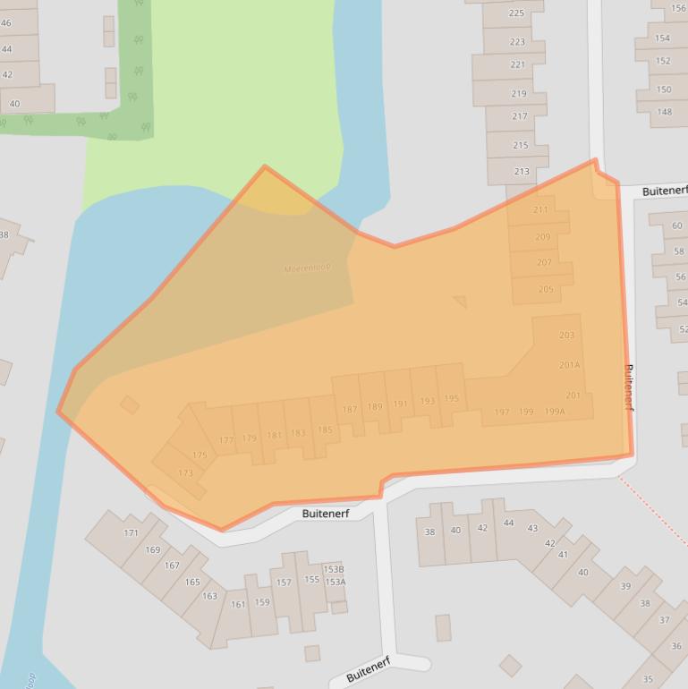 Kaart van postcodegebied 4824HE.