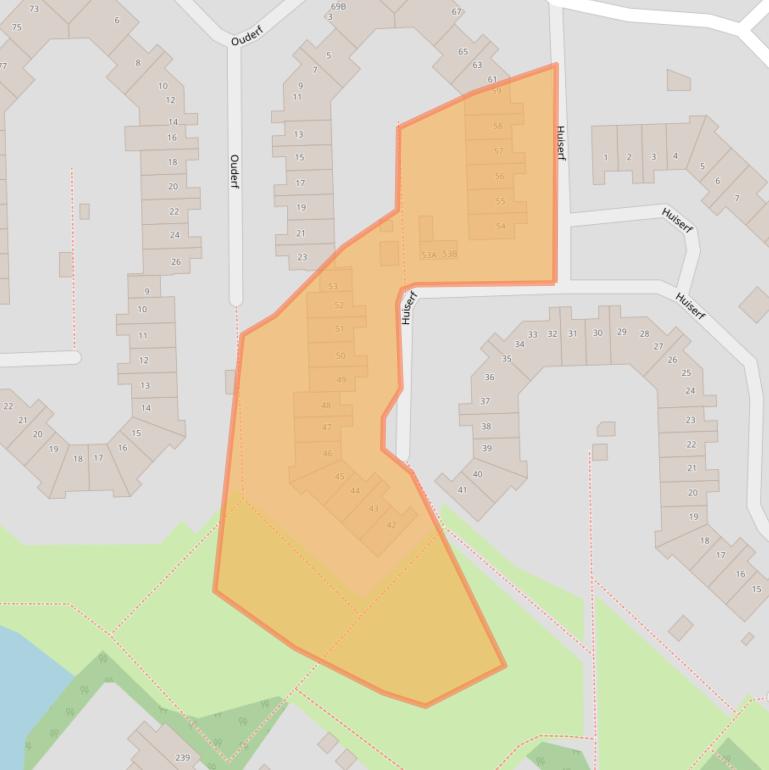 Kaart van postcodegebied 4824HT.