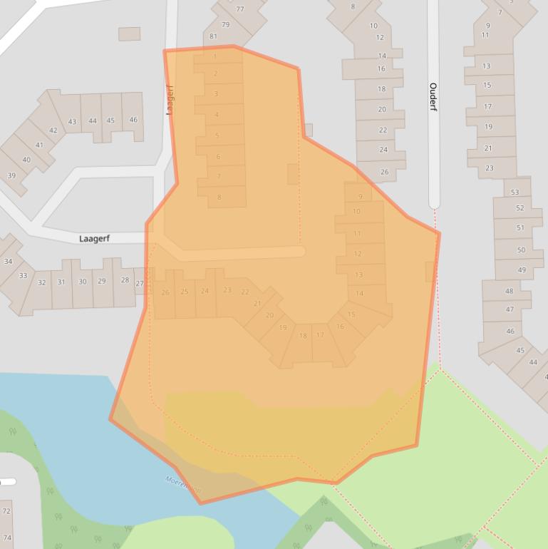 Kaart van postcodegebied 4824HX.