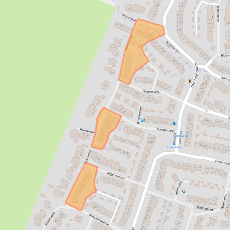 Kaart van postcodegebied 4824KE.