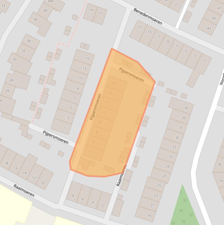 Kaart van postcodegebied 4824KT.