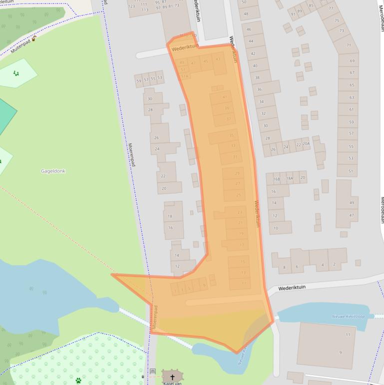 Kaart van postcodegebied 4824PC.