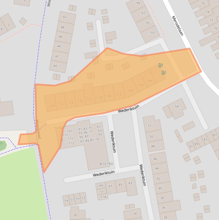 Kaart van postcodegebied 4824PE.