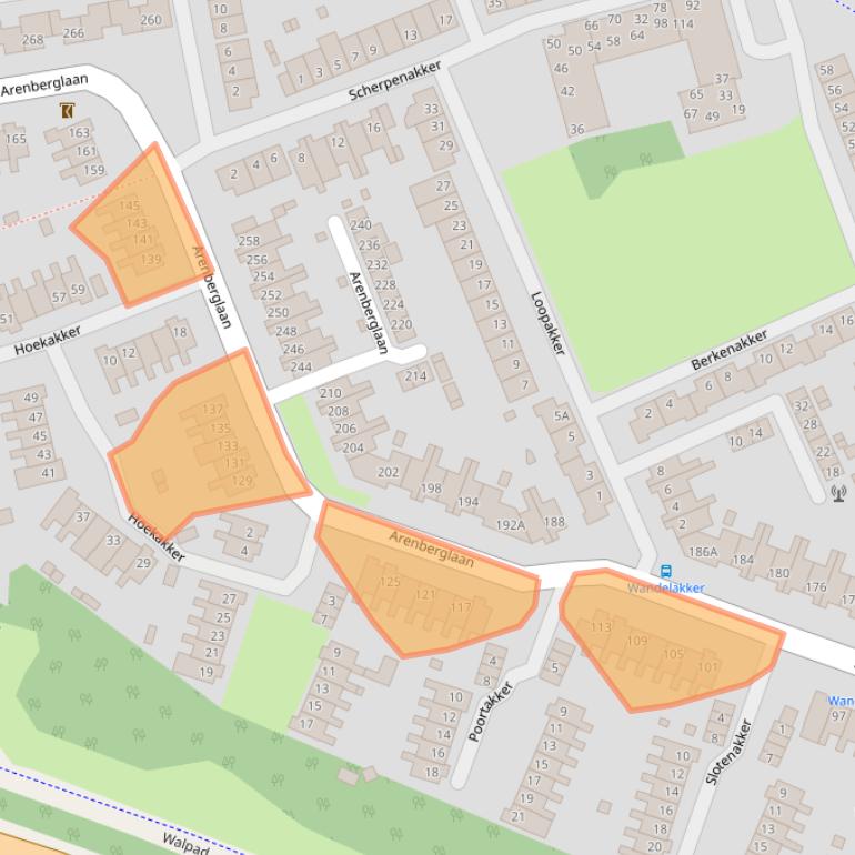 Kaart van postcodegebied 4824RJ.