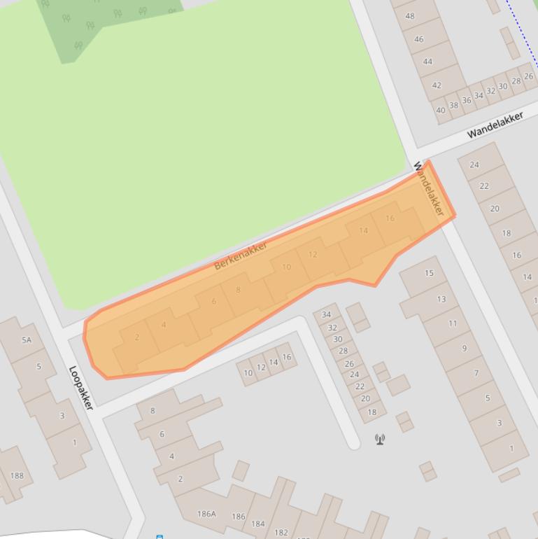 Kaart van postcodegebied 4824SC.