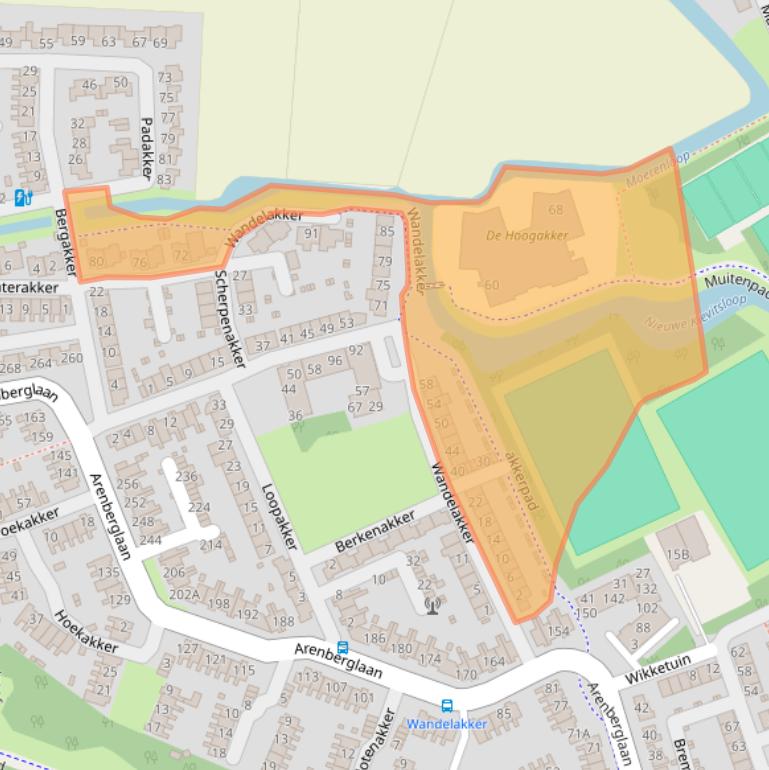 Kaart van postcodegebied 4824SG.