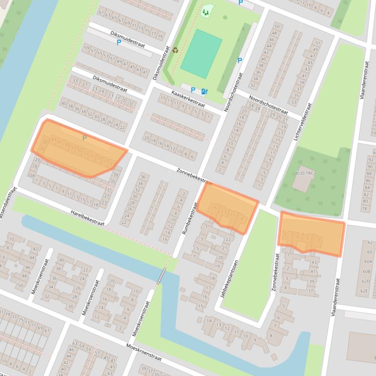 Kaart van postcodegebied 4826AT.