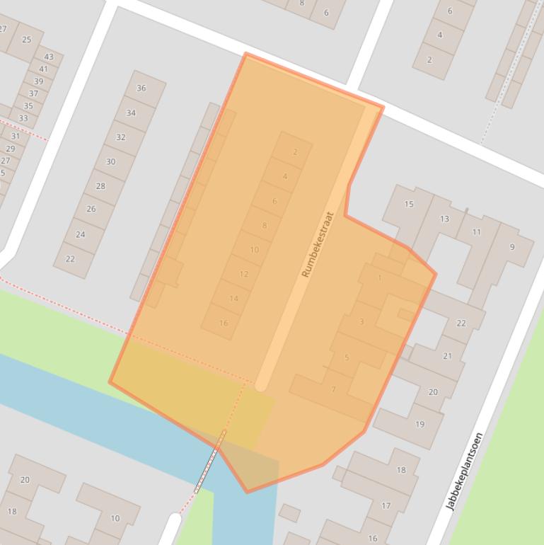 Kaart van postcodegebied 4826AX.