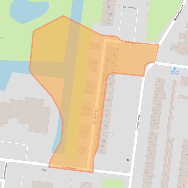 Kaart van postcodegebied 4826EG.