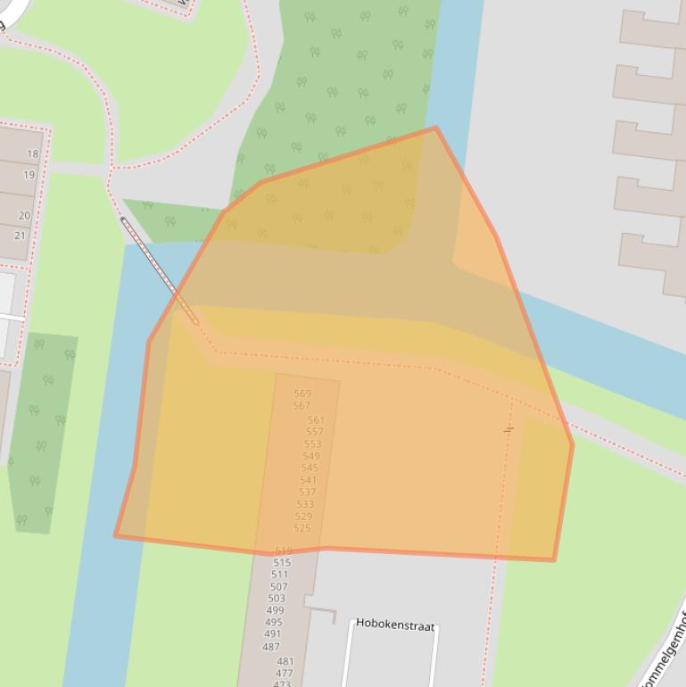 Kaart van postcodegebied 4826EJ.