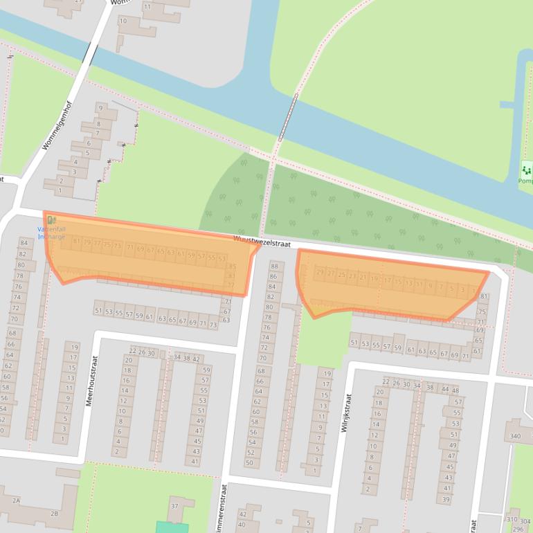 Kaart van postcodegebied 4826GA.