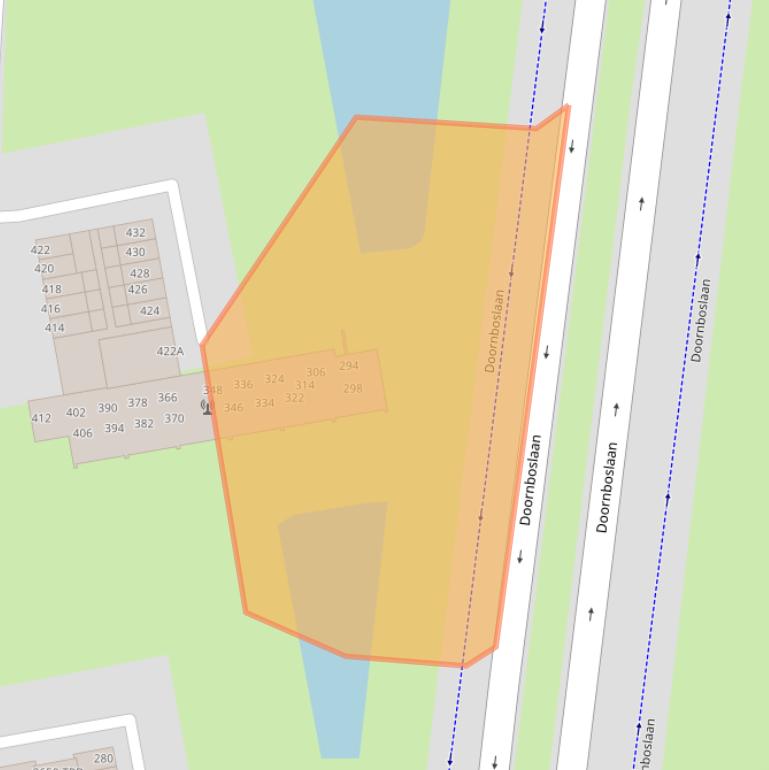 Kaart van postcodegebied 4826HH.