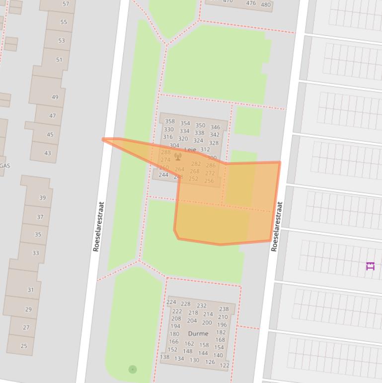 Kaart van postcodegebied 4826JM.