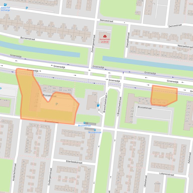 Kaart van postcodegebied 4826NK.