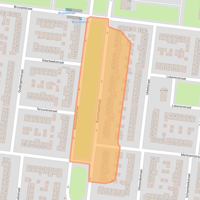 Kaart van postcodegebied 4826PM.