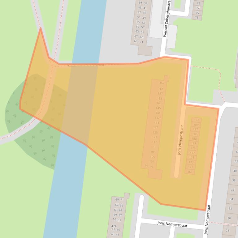 Kaart van postcodegebied 4827AC.