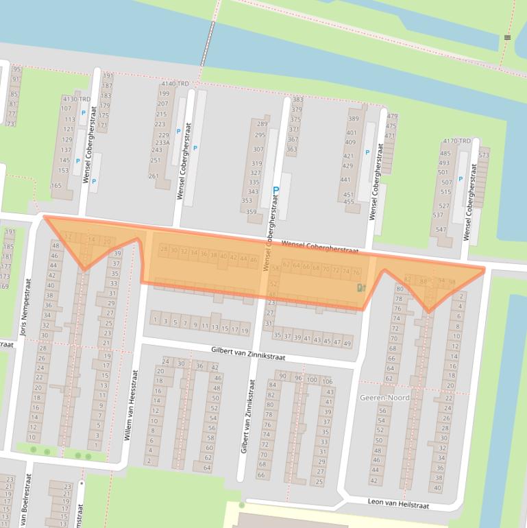 Kaart van postcodegebied 4827BH.