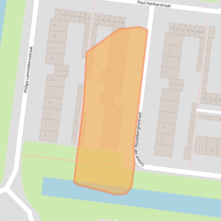 Kaart van postcodegebied 4827CK.