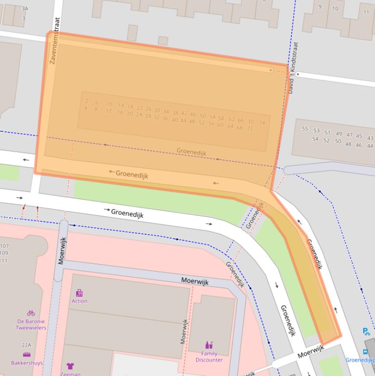 Kaart van postcodegebied 4827CP.