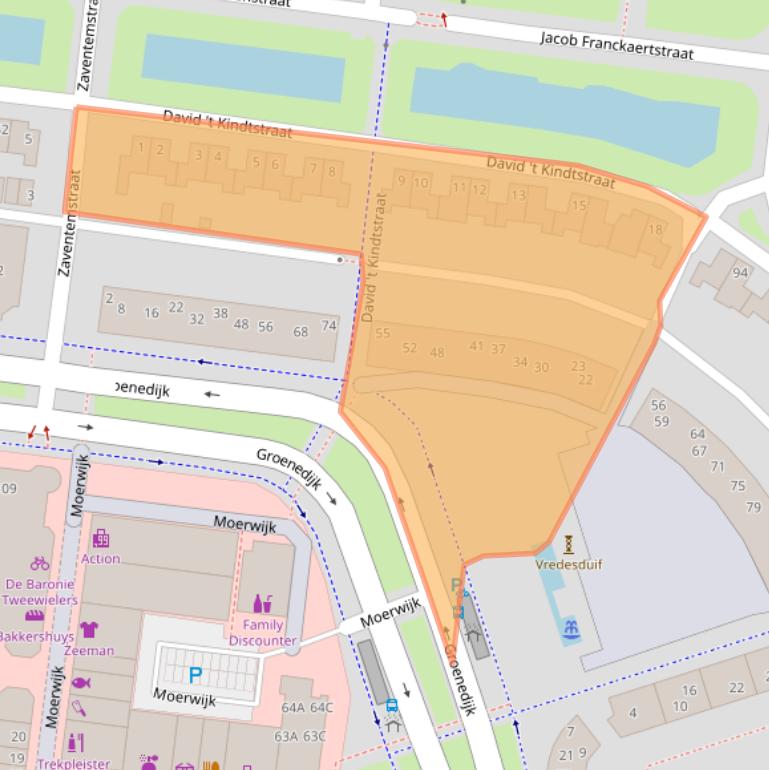 Kaart van postcodegebied 4827CR.