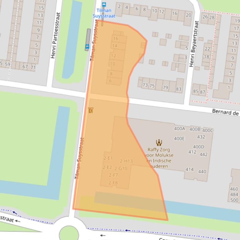 Kaart van postcodegebied 4827EV.