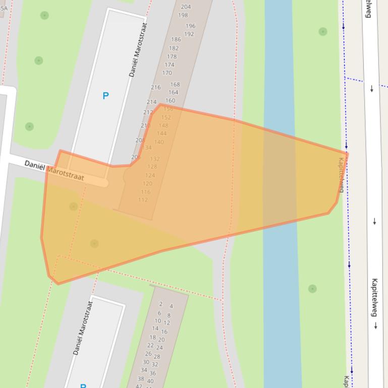 Kaart van postcodegebied 4827GH.