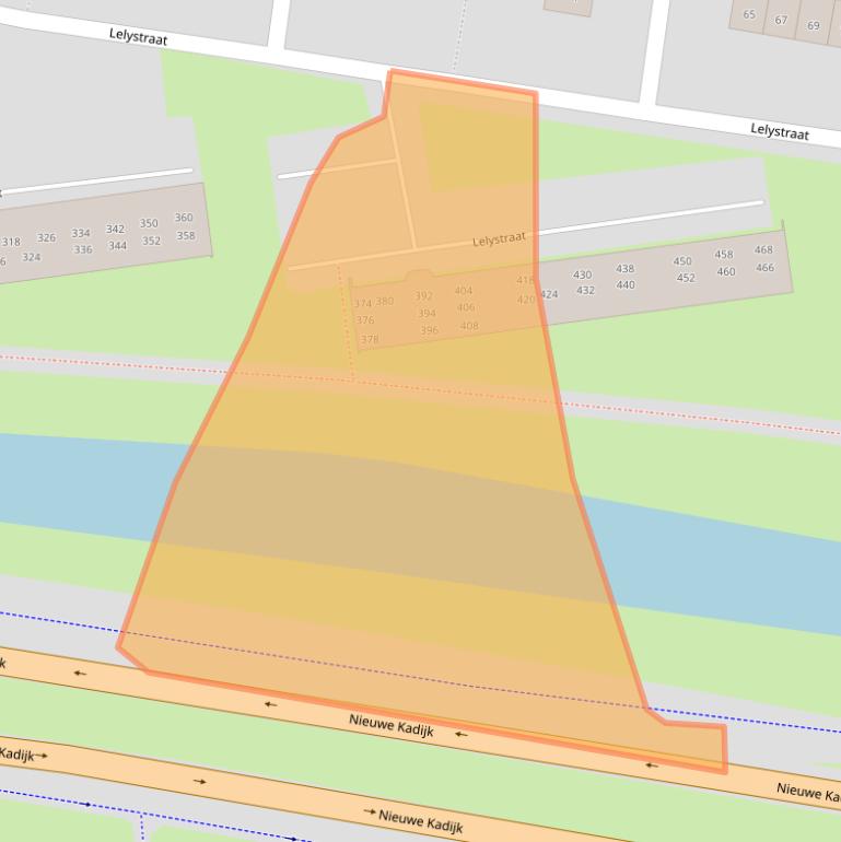 Kaart van postcodegebied 4827KN.