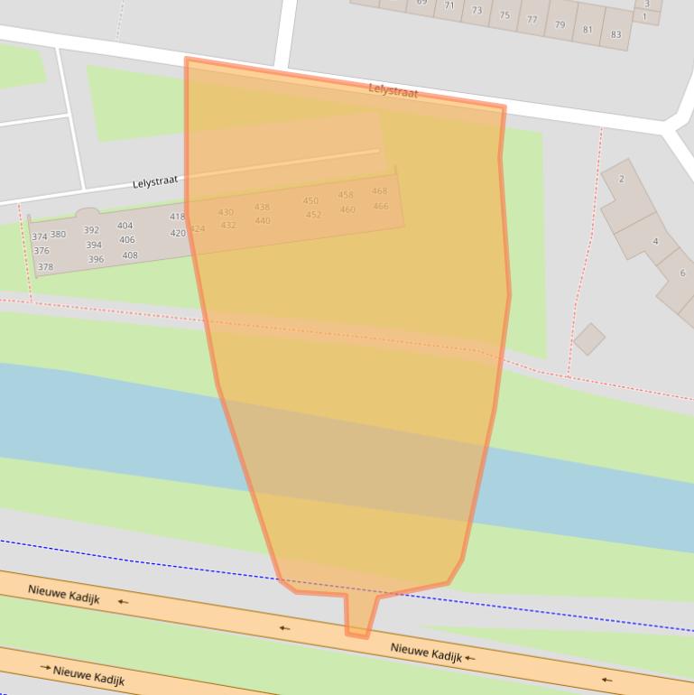 Kaart van postcodegebied 4827KP.