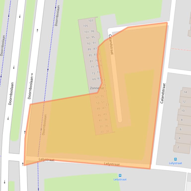 Kaart van postcodegebied 4827NB.