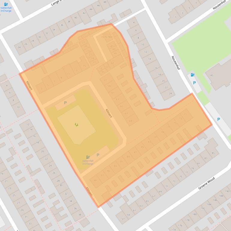 Kaart van postcodegebied 4834BH.