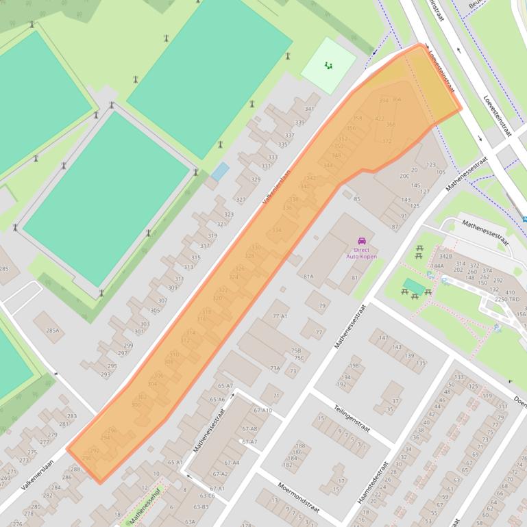 Kaart van postcodegebied 4834CP.