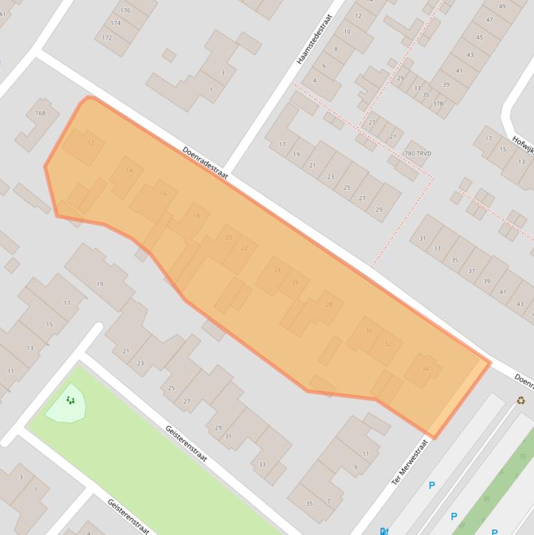 Kaart van postcodegebied 4834GC.