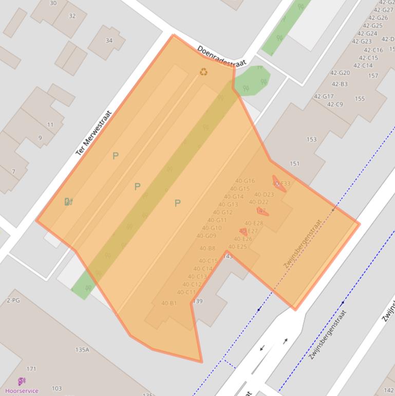 Kaart van postcodegebied 4834GD.