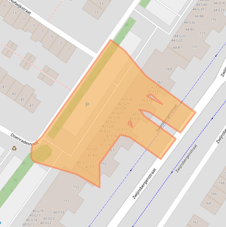 Kaart van postcodegebied 4834GE.