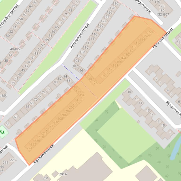 Kaart van postcodegebied 4834LH.