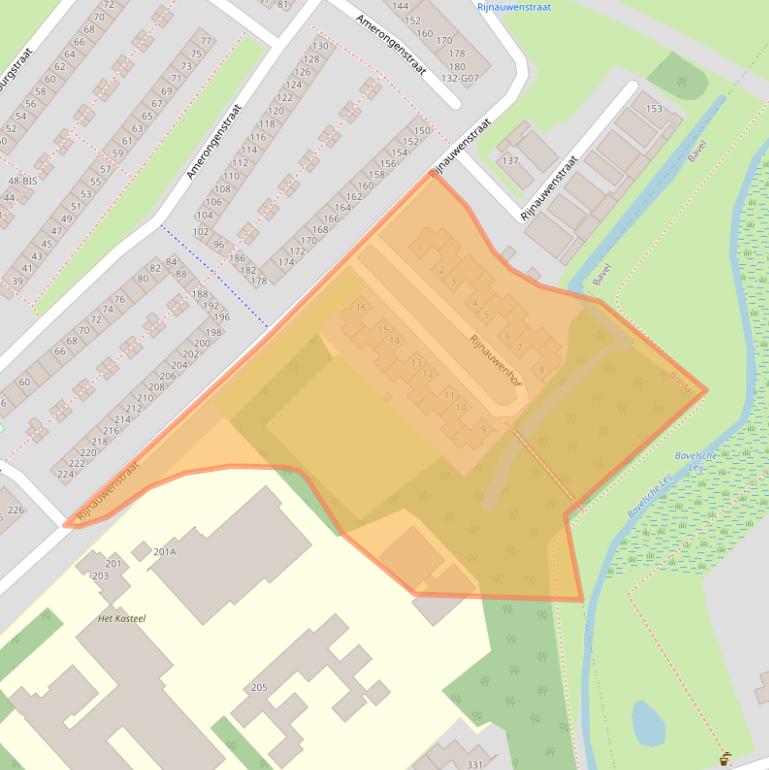 Kaart van postcodegebied 4834LX.