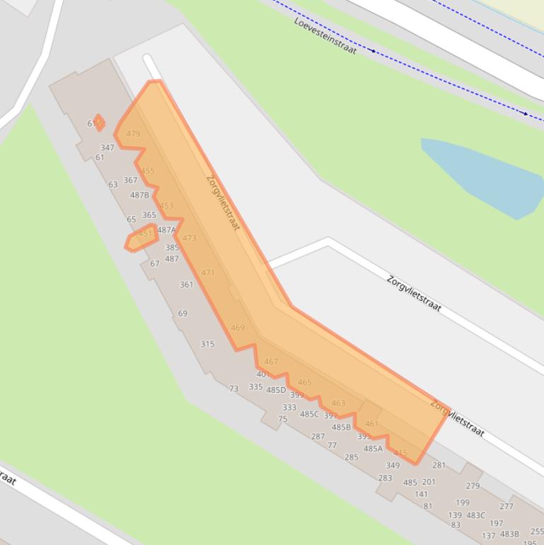 Kaart van postcodegebied 4834NG.