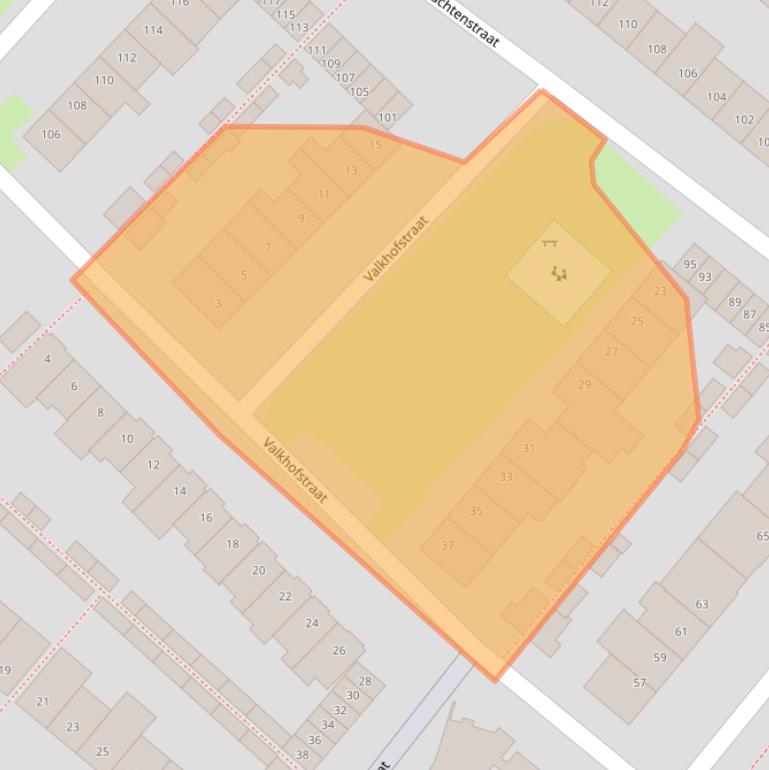 Kaart van postcodegebied 4834PE.