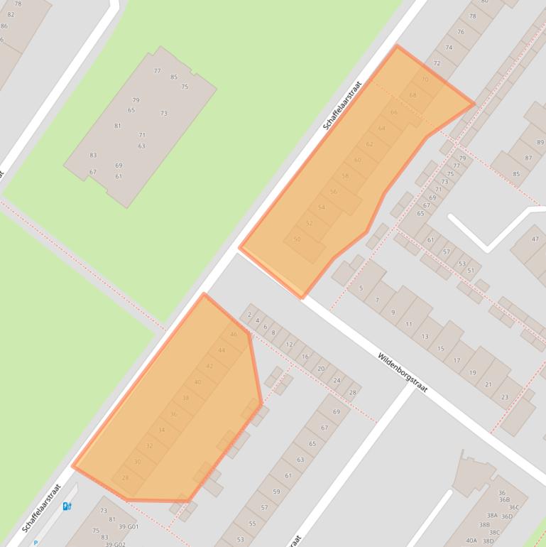 Kaart van postcodegebied 4834PL.