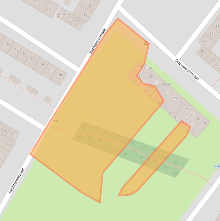 Kaart van postcodegebied 4834PR.